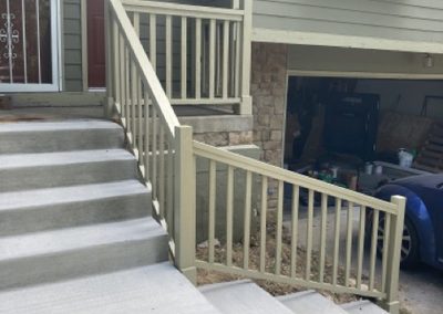 Porch Renewal and Railing Build- Lawrence, KS